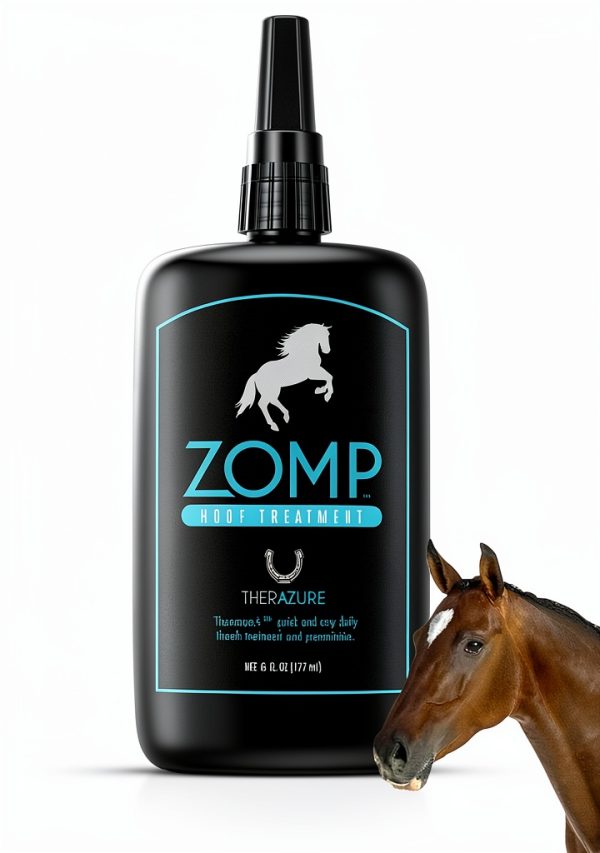 Zomp Horse Hoof Thrush Treatment Liquid Therazure Brand-0