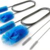SARDVISA Drain Cleaning Brush Flexible Nylon Bristles Blue-0