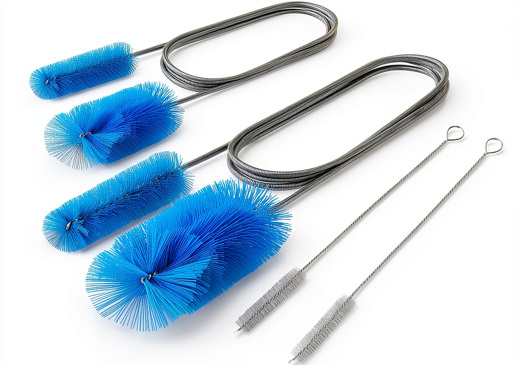 SARDVISA drain brush set with multiple brush heads on a counter