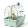 Maxdot Bird Bath with Filtration Gentle Flow Pet Bird Care-0