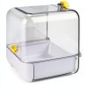 Dmnnlp Bird Bath Cage Transparent Design Small Medium Birds-3