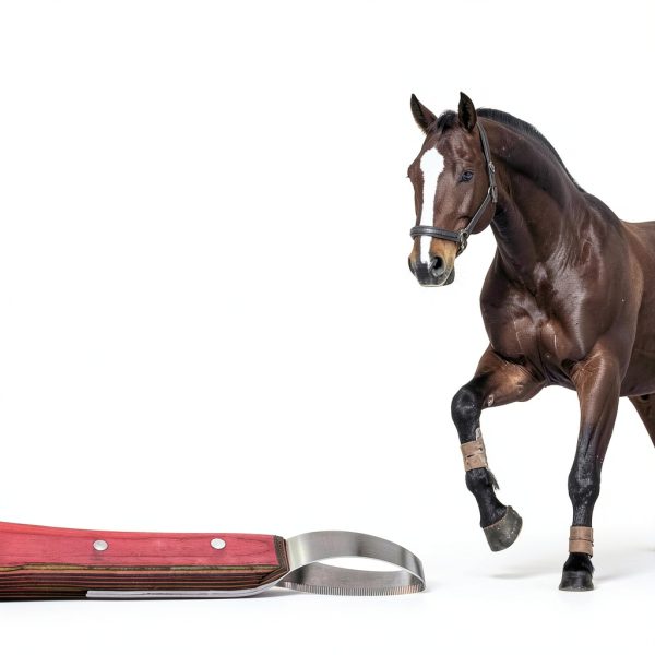 Equine Care J2 Stainless Steel Loop Hoof Knife Farrier Tool-6