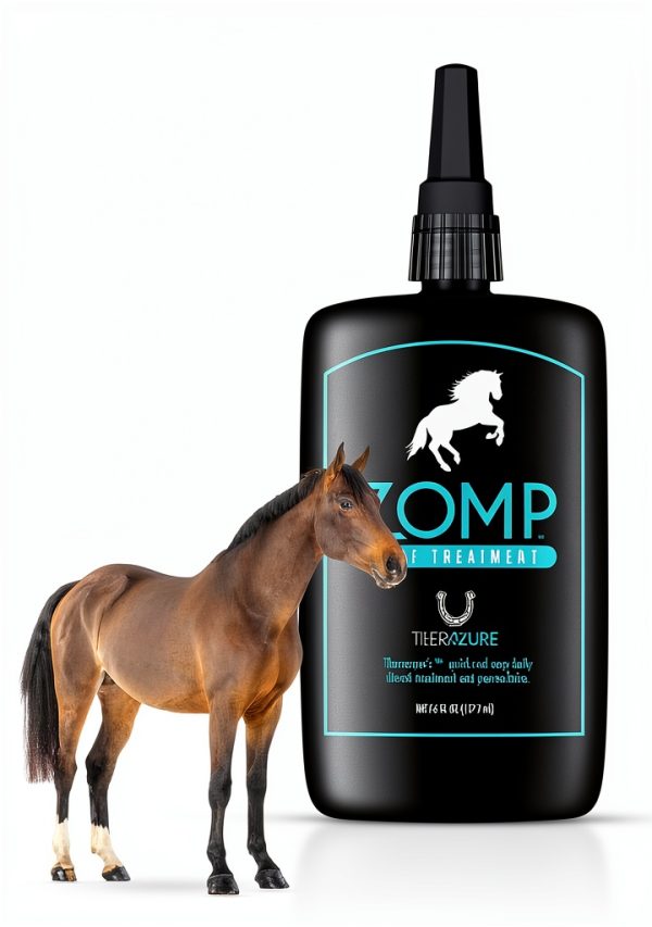 Zomp Horse Hoof Thrush Treatment Liquid Therazure Brand-6