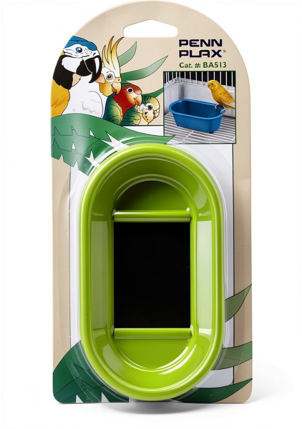 Penn Plax Bird Bath with Mirror for Cage Pet Supplies-2