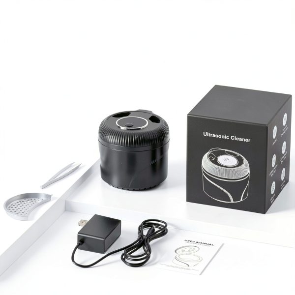 WBXWBX Ultrasonic Retainer Cleaner 4 Modes Quiet Portable-7