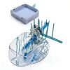 AUDFA Bird Bath Plastic Cage Mounted Bathing Feeder-3
