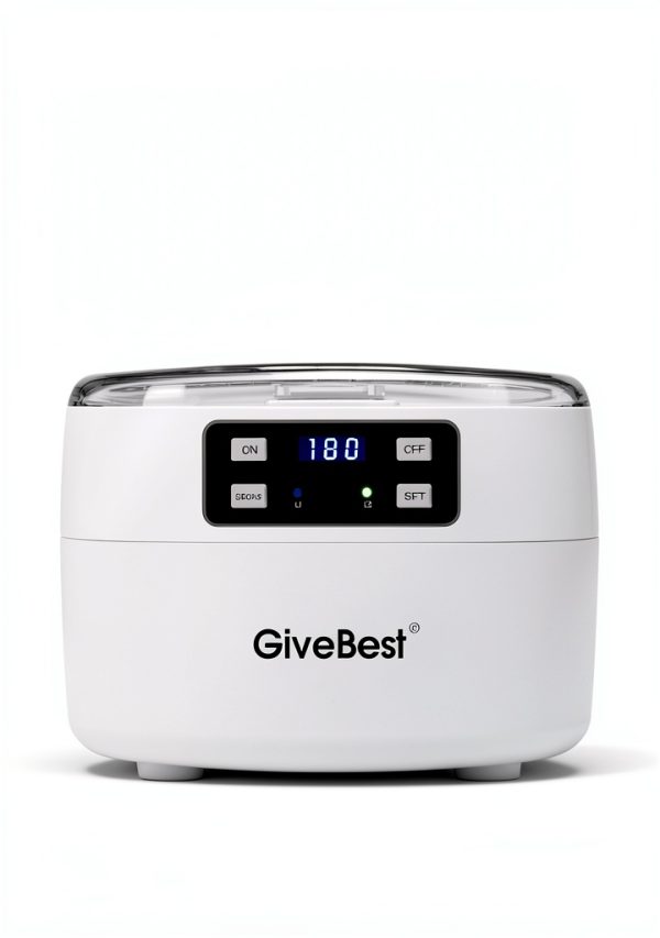 GiveBest Ultrasonic Jewelry Cleaner 35W 5 Modes 750ml-3