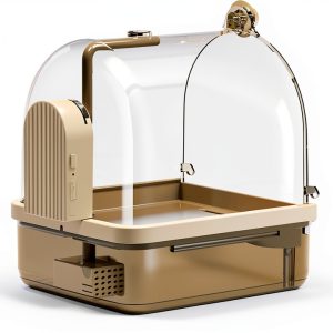 NUZZLENOOK Auto Sensing Bird Bath Cage Shower Healthy-0