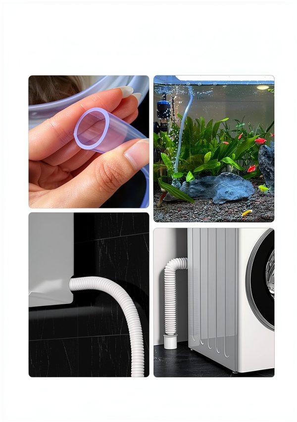 SARDVISA Drain Cleaning Brush Flexible Nylon Bristles Blue-7