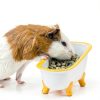 GuineaLoft Ceramic Pet Bath Tub for Birds Small Animals-2