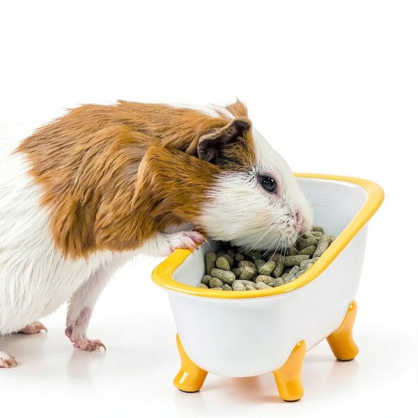 GuineaLoft Ceramic Pet Bath Tub for Birds Small Animals-2