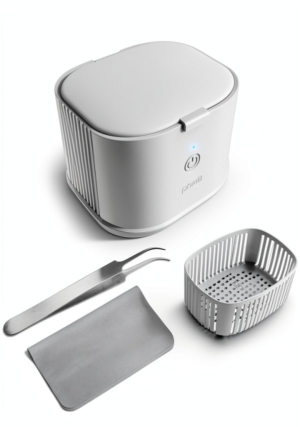 Phniti Ultrasonic Cleaner 304 Stainless Steel Compact Design-7