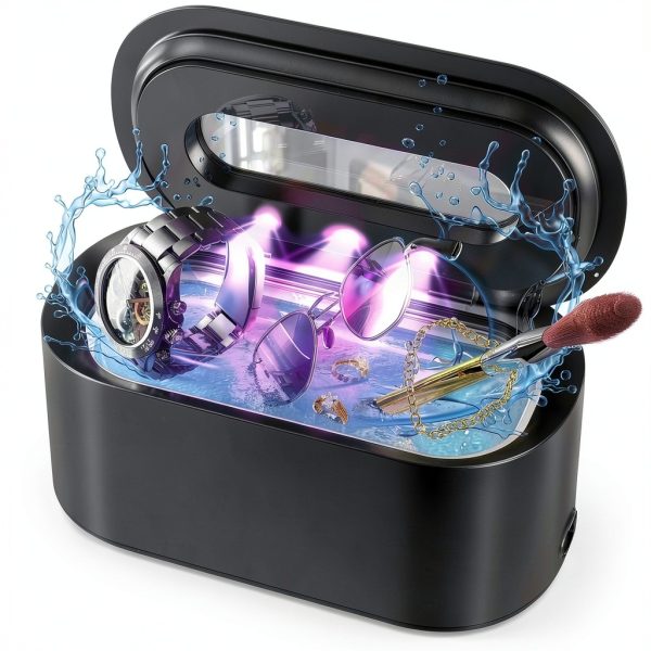 Owaylon Ultrasonic Jewelry Cleaner Dual Mode Quiet Portable-0