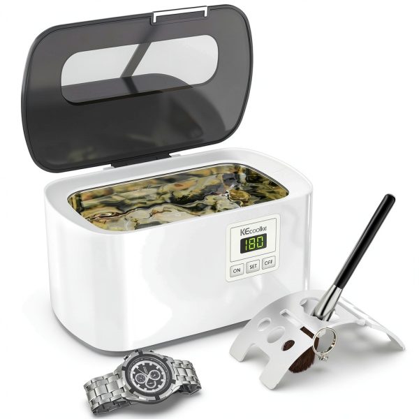 KECOOLKE Ultrasonic Cleaner 600ml Capacity 5 Modes-0