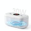 Zyrex Ultrasonic Jewelry Cleaner 30W UV Light Quiet-3