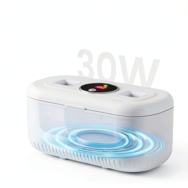 Zyrex Ultrasonic Jewelry Cleaner 30W UV Light Quiet-3