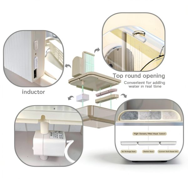 NUZZLENOOK Auto Sensing Bird Bath Cage Shower Healthy-2