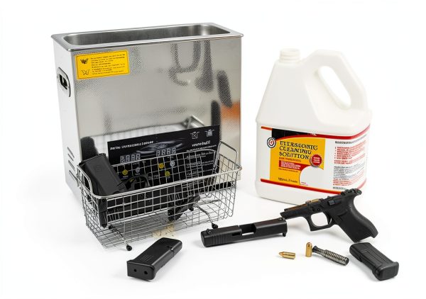 NWE Ultrasonic Cleaner Solution Gun Parts Metal Safe-1