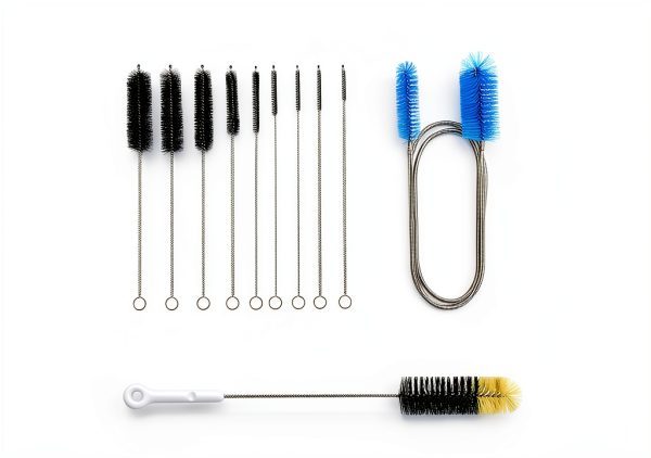 Juntianze Tube Cleaning Brushes Stainless Steel Nylon Set-4