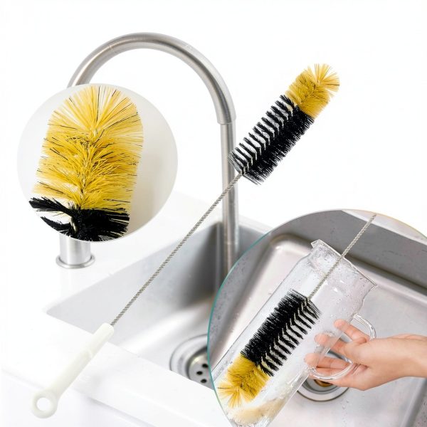 Juntianze Tube Cleaning Brushes Stainless Steel Nylon Set-2