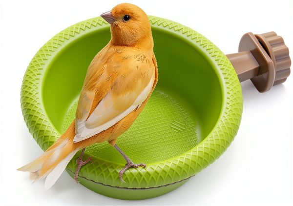 FOIBURELY Bird Bath Detachable Plastic Perch Stand-0