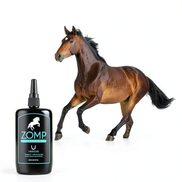 Zomp Horse Hoof Thrush Treatment Liquid Therazure Brand-5
