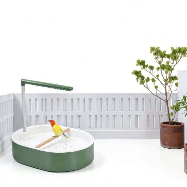 Xanadued Automatic Bird Bath Shower Pet Grooming Accessory-6