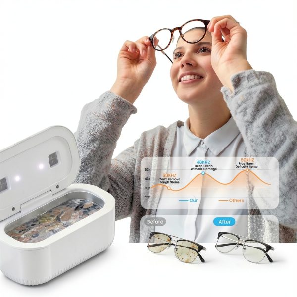 Zyrex Ultrasonic Jewelry Cleaner 30W UV Light Quiet-1