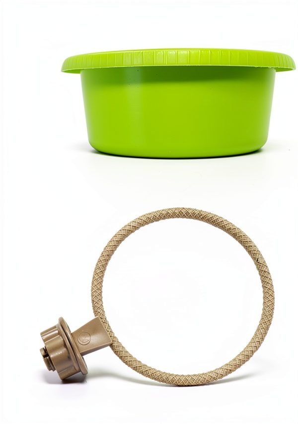 FOIBURELY Bird Bath Detachable Plastic Perch Stand-2