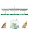Maxdot Bird Bath with Filtration Gentle Flow Pet Bird Care-3