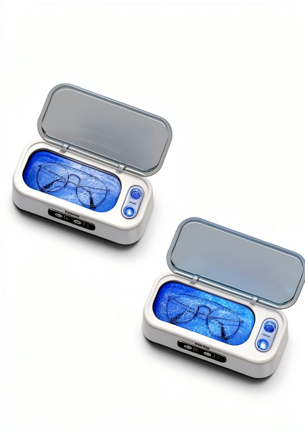 SUNPOW Ultrasonic Cleaner Dual Chamber Quiet Jewelry Glasses-3