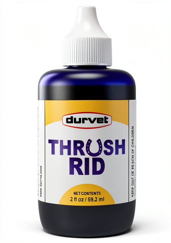 Thrush Rid Hoof Treatment Durvet Horse Care 2 oz-0