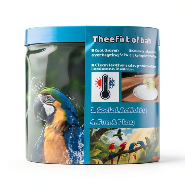 Ianjetty Bird Bath Circulating Water Rotatable Perch Pet-7