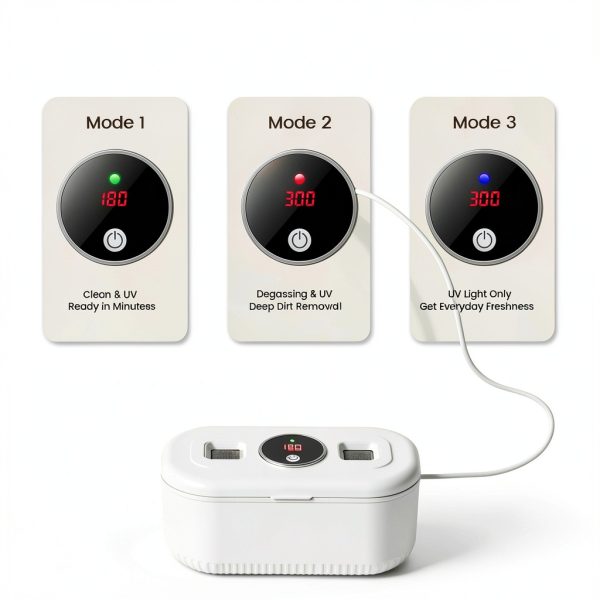 Zyrex Ultrasonic Jewelry Cleaner 30W UV Light Quiet-6