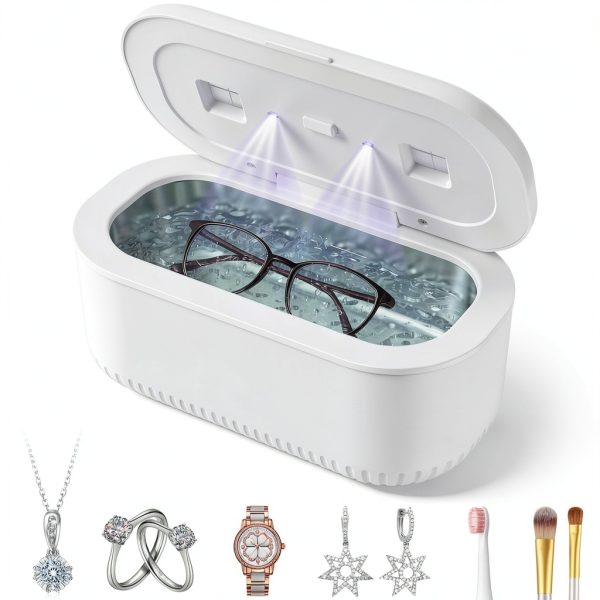 Zyrex Ultrasonic Jewelry Cleaner 30W UV Light Quiet-0