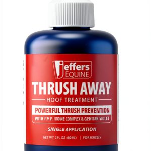 Jeffers Thrush Away Hoof Care Solution for Horses 2 oz-0