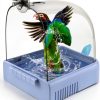 AUDFA Bird Bath Plastic Cage Mounted Bathing Feeder-4