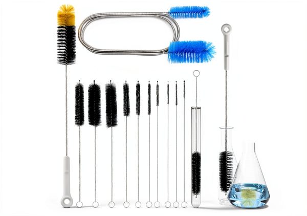 Juntianze Tube Cleaning Brushes Stainless Steel Nylon Set-0