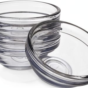Beille Glass Pinch Bowls Small Set 2.25 Inch-0
