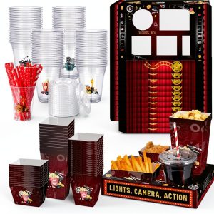 Bokon Plastic Cinema Christmas Snack Trays-0