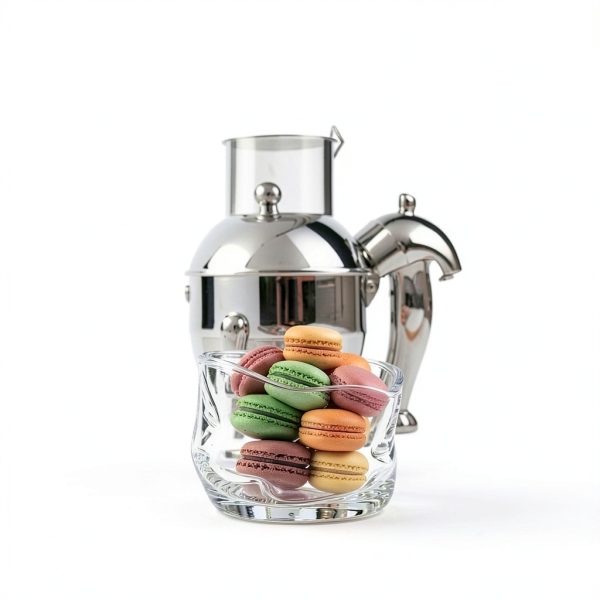 Restaurantware Glass Milk Carton 12oz Round Safe Retro Design-5