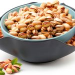 Pujito Plastic Snack Bowl with Shell Storage Blue 8 inch Double Layer-0
